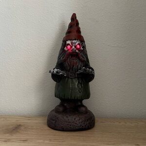 Halloween Zombie Horror Garden Gnome Decor Outdoor Prop 16” Blow Mold 2014 WORKS